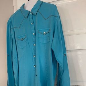 Panhandle Western Snap Long Sleeve Shirt